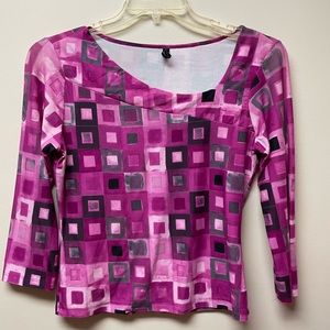 Women’s Trendy Patterned Pullover Top